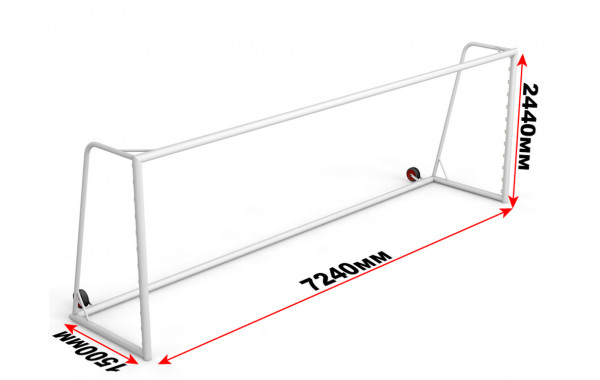 Ворота футбольные с противовесом Glav 15.106 шт 600_380