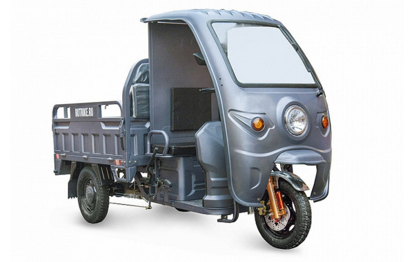 Грузовой электротрицикл RuTrike Глобус 1500 60V/1000W 023370-2574 серый 600_380