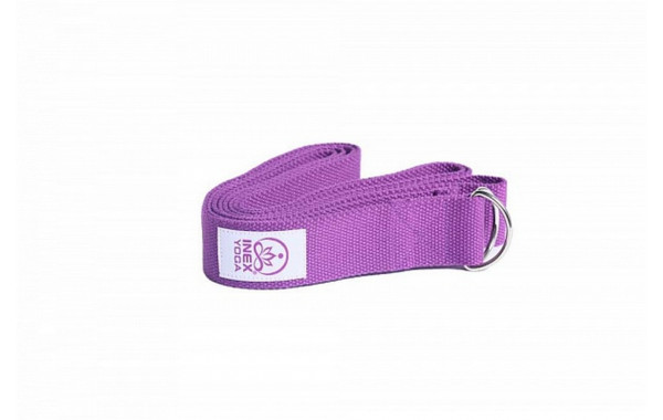 Ремень для йоги Inex Stretch Strap YSTRAP-663\24-VT-00 фиолетовый 600_380