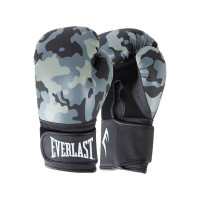 Перчатки тренировочные 16oz Everlast Spark P00002793 серый\камуфляж