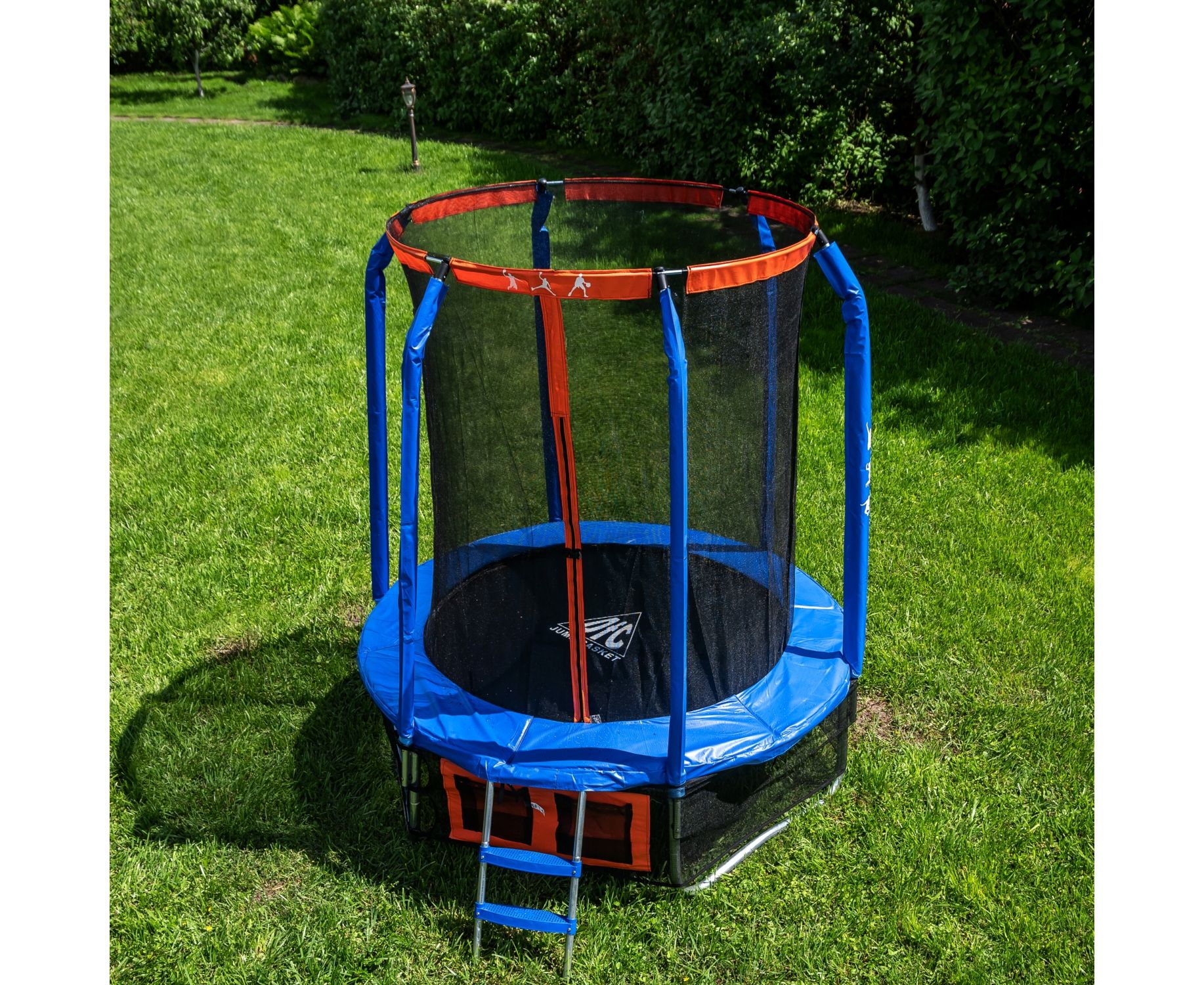 Батут DFC Jump Basket 16ft внутр.сетка, лестница (488cм) 16FT-JBSK-B 1834_1500