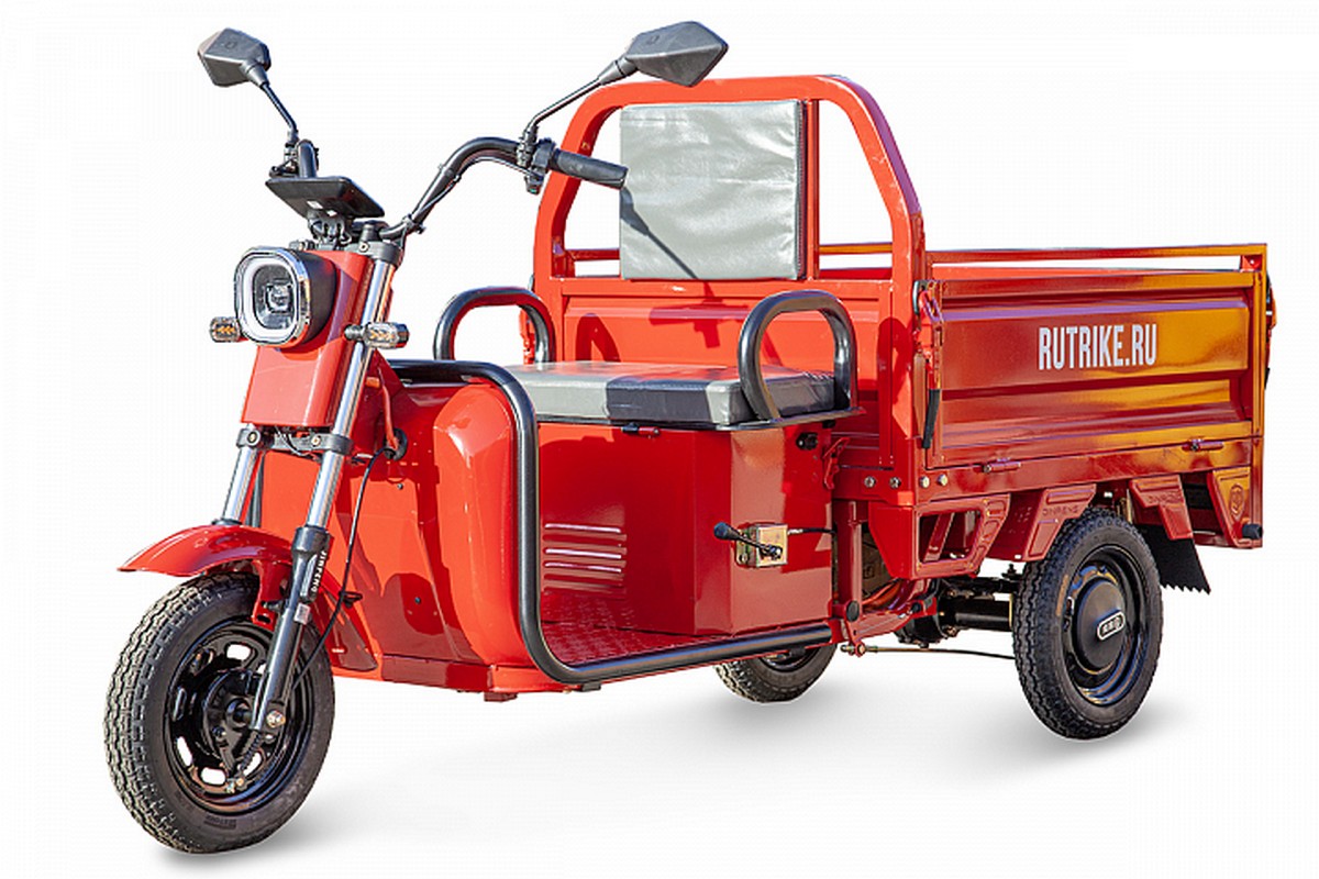 Грузовой электротрицикл RuTrike Амулет 1100 60V650W 024450-2810 черный матовый 1200_800