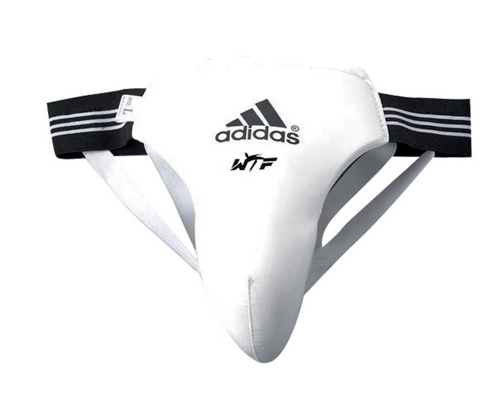 Защита паха Adidas WTF Men Groin Guard белая мужская adiTGG01 978_800