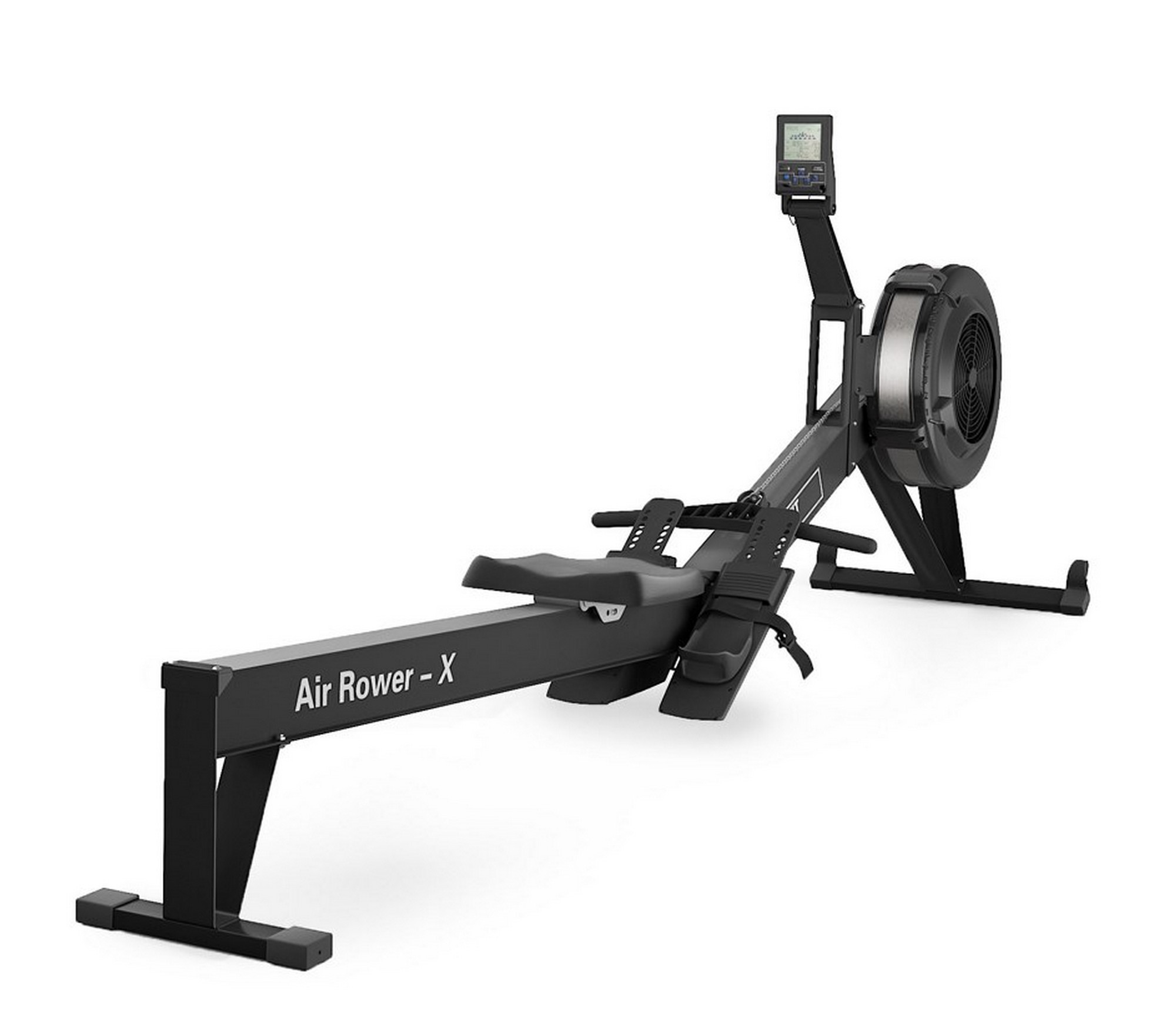 Гребной тренажер UnixFitt Air Rower-X RMUARXB Black 2000_1720