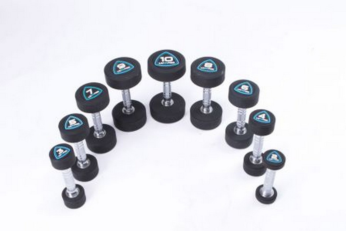 Гантели в уретане 5 кг Live Pro Studio Dumbbells LP8075-05 1200_800