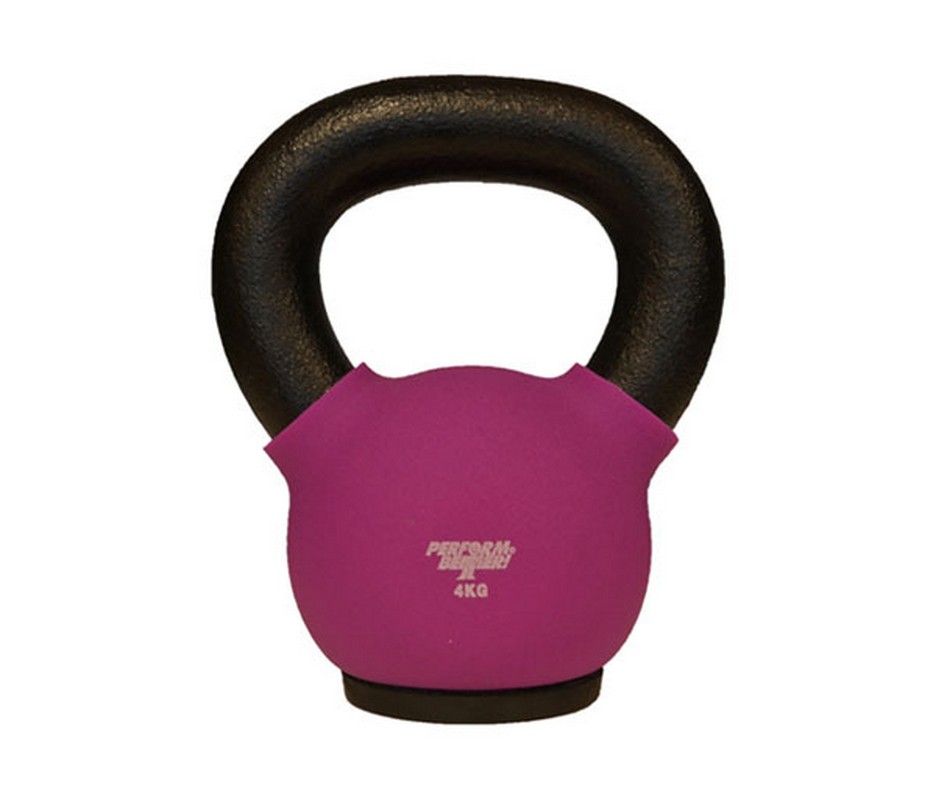 Обрезиненная гиря 4 кг Perform Better Neoprene Kettlebell 8932 пурпурный 936_800