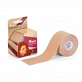 Тейп кинезиологический Tmax Beauty Tape (5cmW x 5mL), хлопок, бежевый 120_120